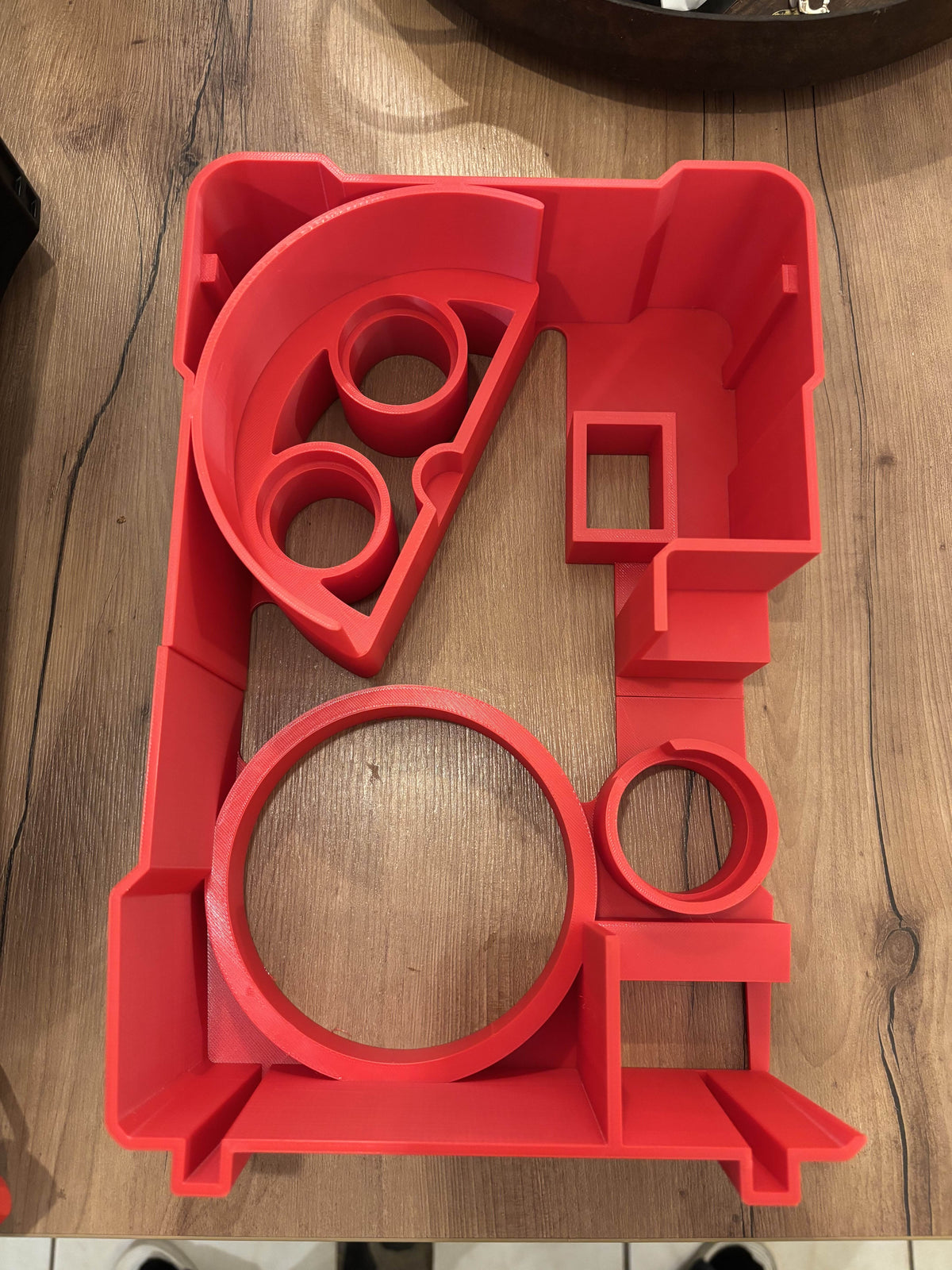 Détail du logement de la meuleuse M18 FFSAG125 dans l'insert Packout