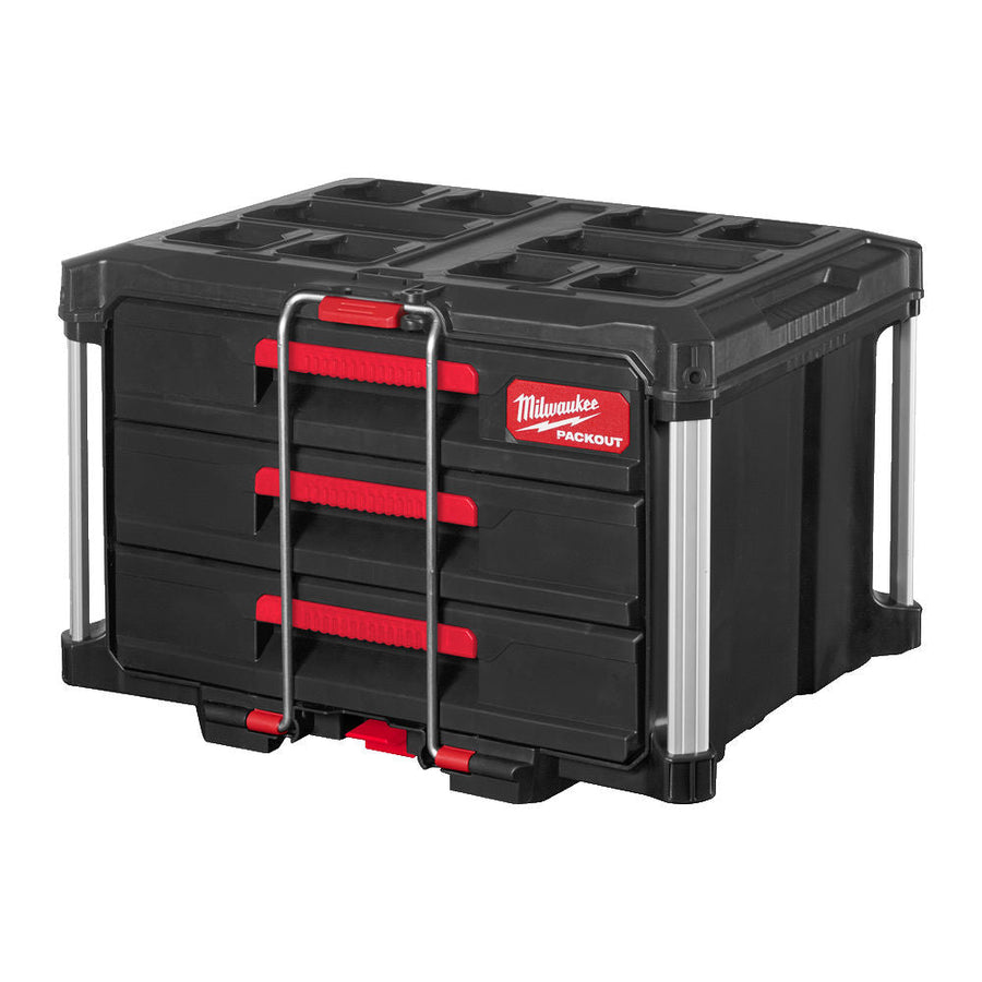Coffret 3 tiroirs Milwaukee PACKOUT 4932472130
