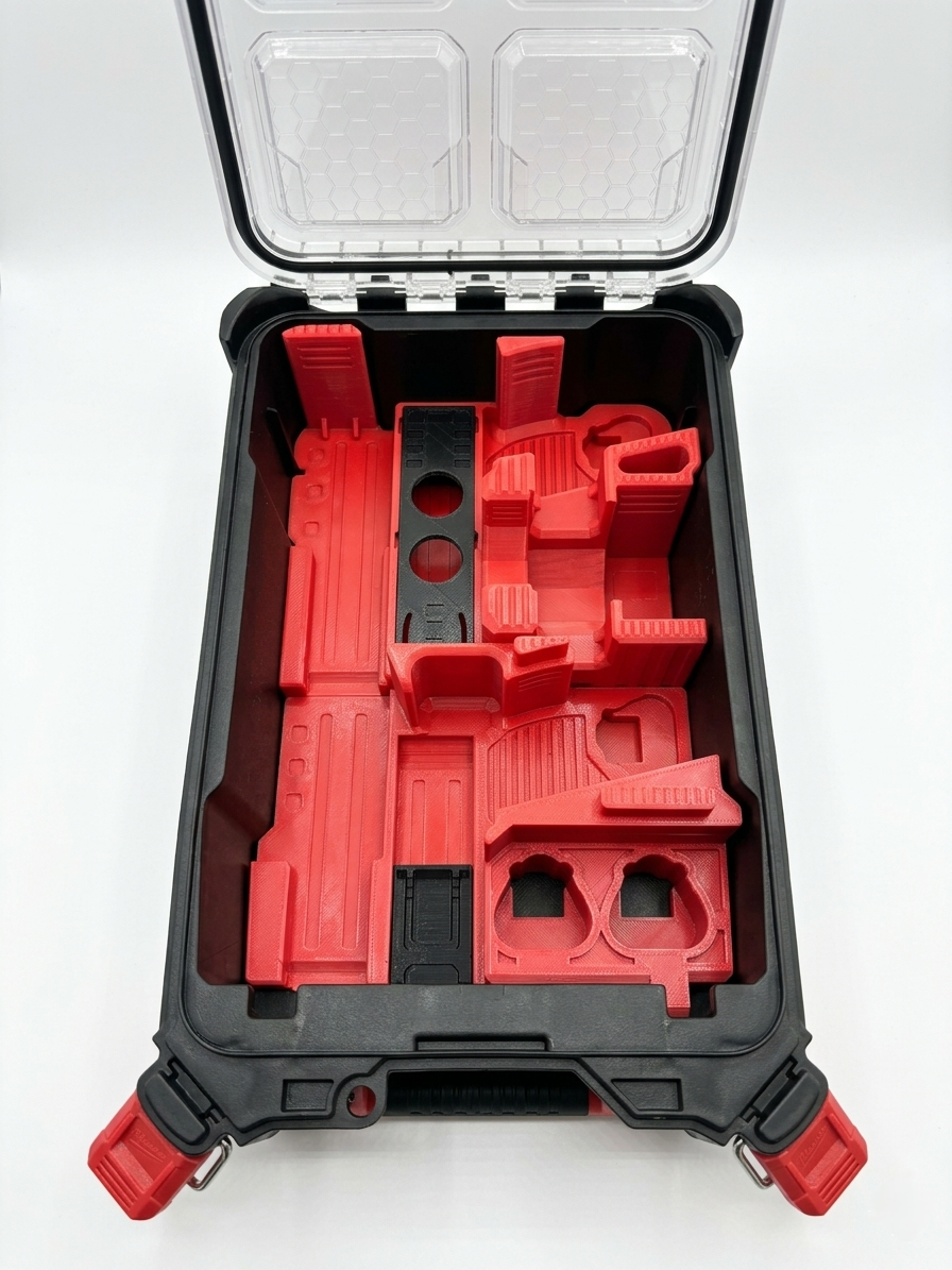 Insert PACKOUT Compact M12 FPD2 & FID2 – Organisateur Perceuse Visseuse à Choc Milwaukee