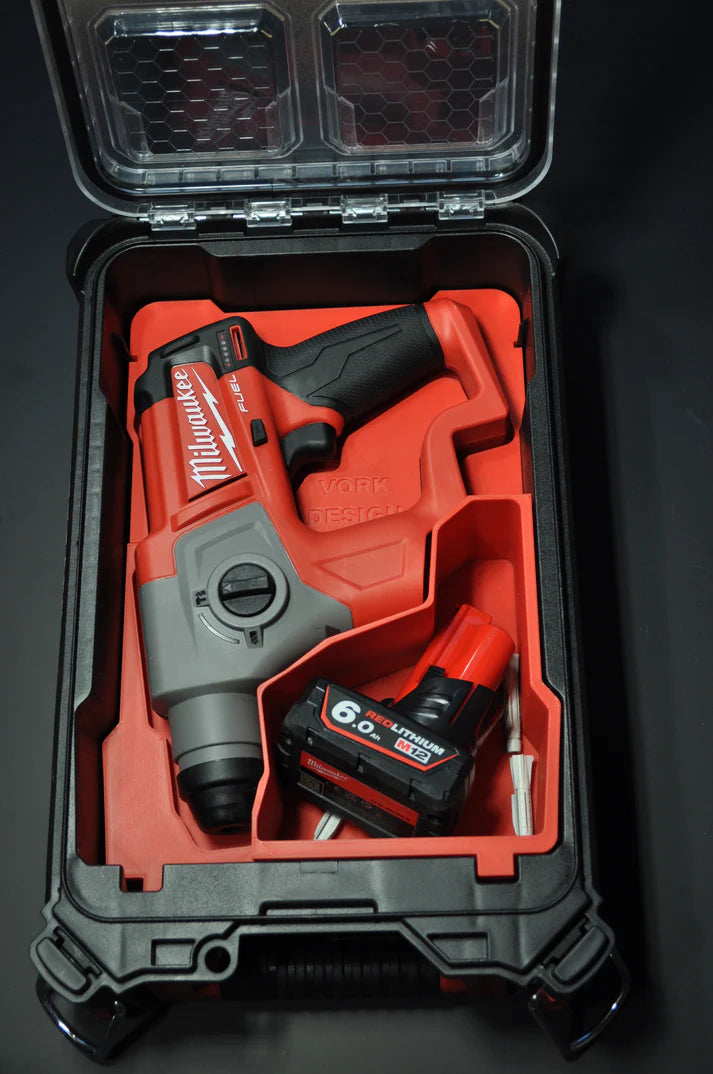 Insert Packout combo M12 FUEL perforateur SDS Plus Milwaukee en PETG