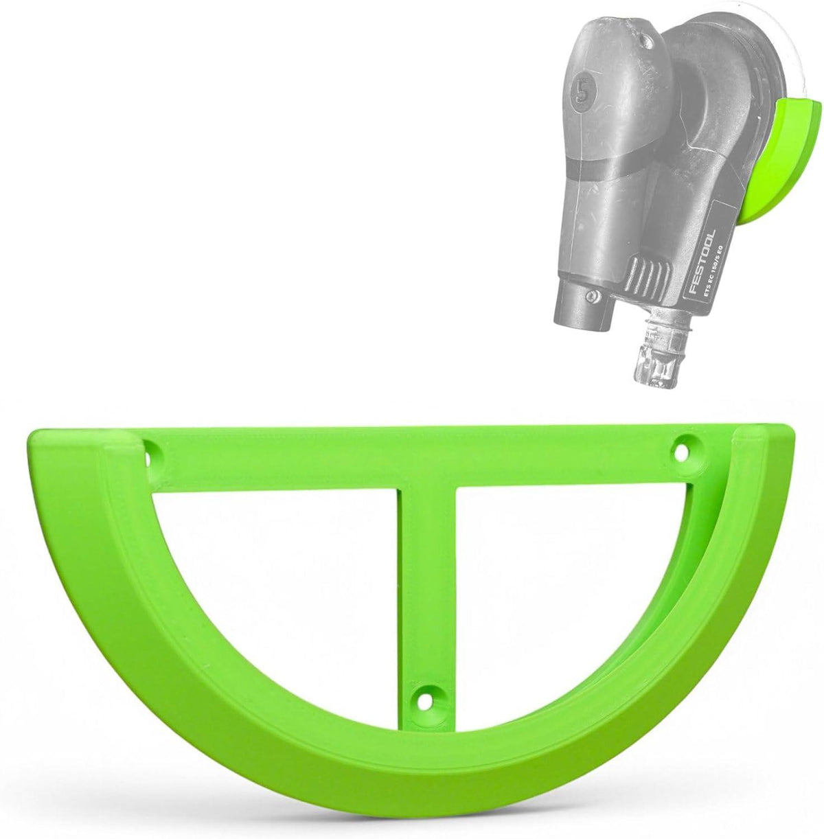 Support mural QuickDock imprimé 3D avec ponceuse Festool ETS EC 150