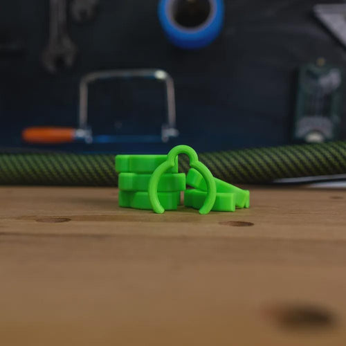 Support de rangement PETG pour tuyau Festool D27 sur panneau d'atelier