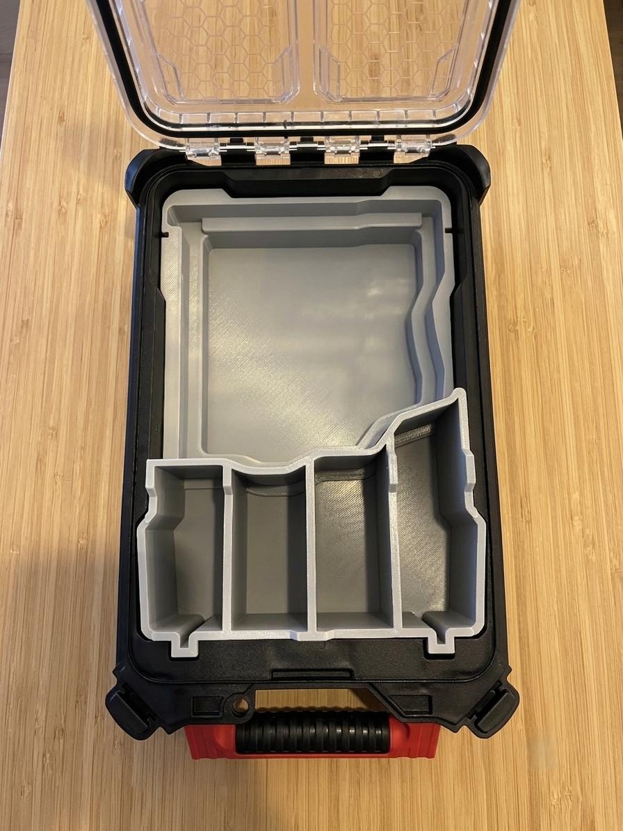 Insert Packout M12 BST seul, logements outil et recharges, PETG fabriqué en France