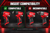 Disposition des berceaux outils et batteries de l'insert Packout M12